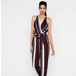 EXPRESS size 6 belted jumpsuit.Never worn, tags on
